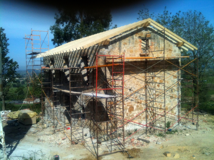 Rehabilitación de la cabaña