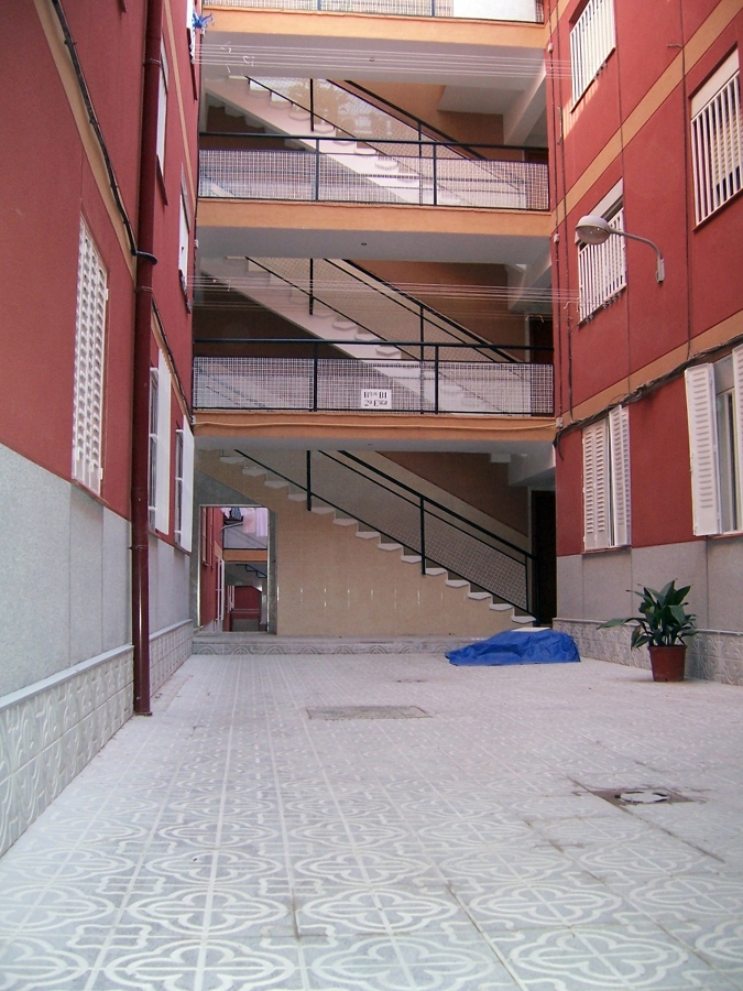 Rehabilitación de patios interiores.