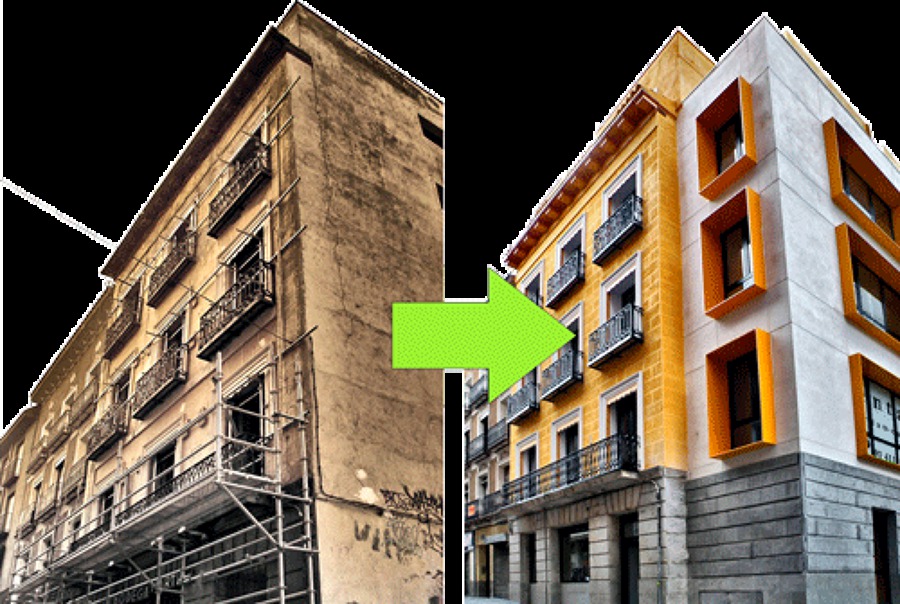Rehabilitación fachadas Econstrutec