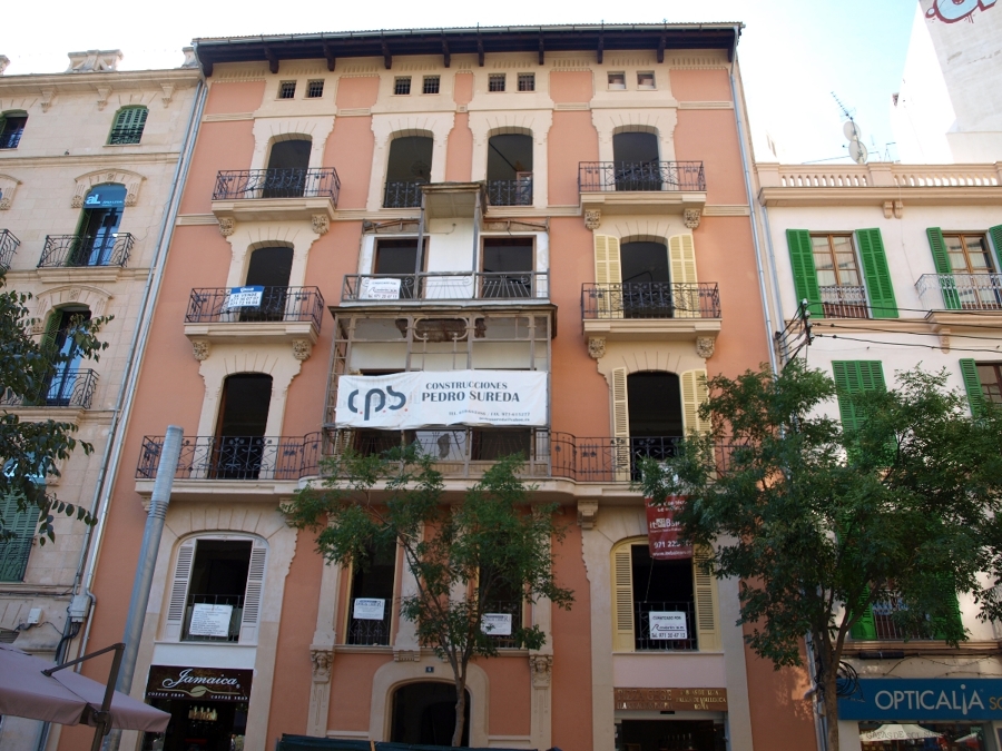 REHABILITACIÓN INTEGRAL EDIFICIO DE VIVIENDAS CATALOGADO, PLAZA ESPAÑA (PALMA)