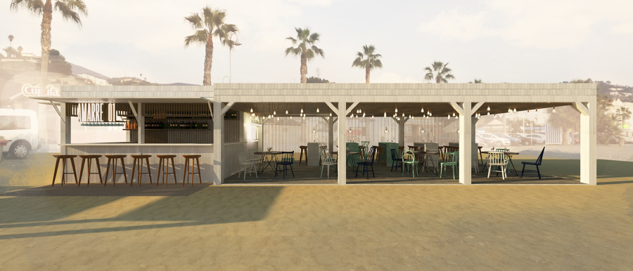 Chiringuito en Playa de La Herradura