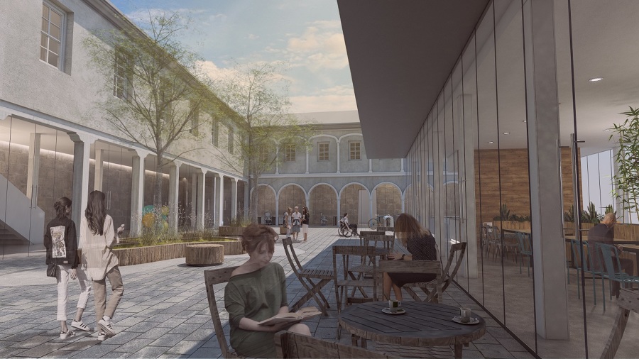 Tercer premio concurso Rehabilitación Palacio Escoriaza Ezquivel Vitoria