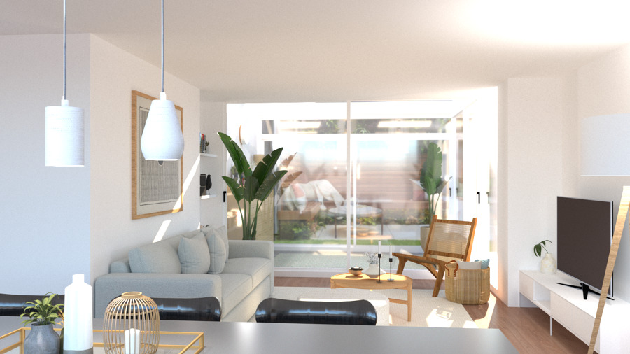 Decoración de salón comedor