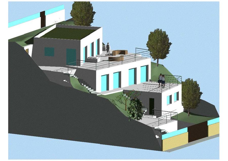 VIVIENDA UNIFAMILIAR ADAPTADA AL TERRENO
