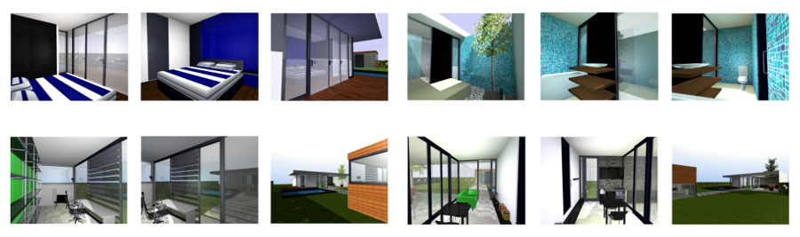 Renders "Vivienda unifamiliar"