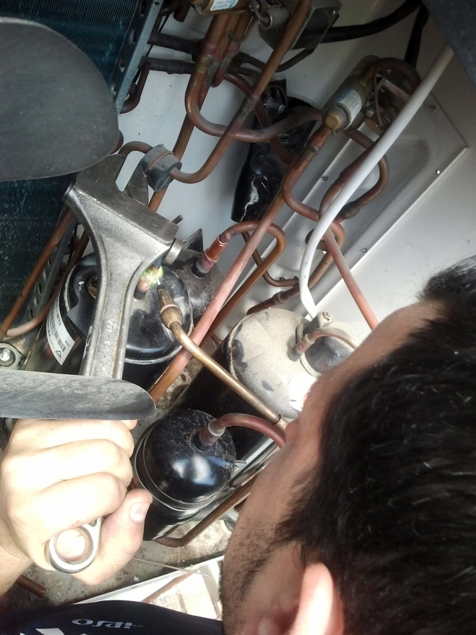 reparación de aire acondicionado