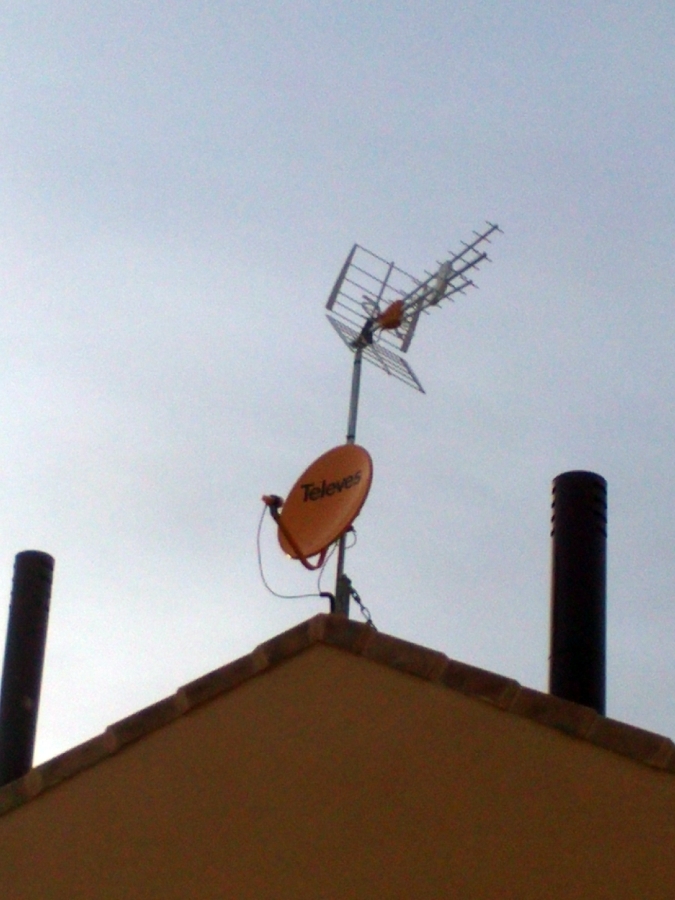 Reparación de antenas