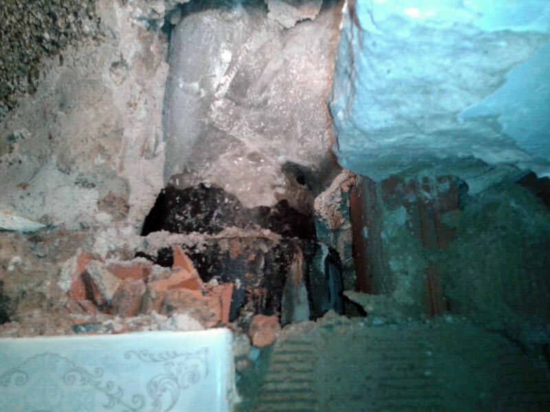 reparación de bajantes