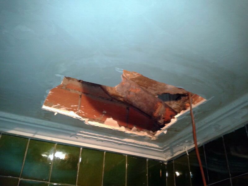 reparación de bajantes