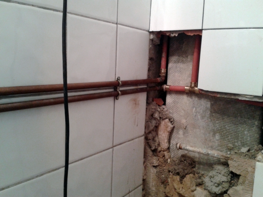 Reparación fontanería