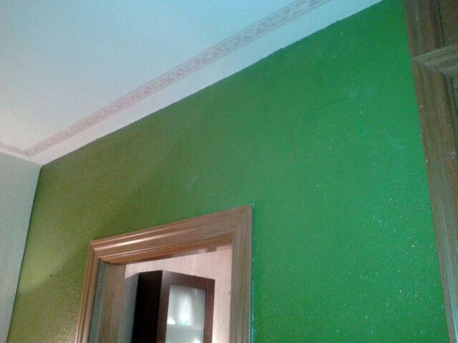 Reparación humedades en salón en Madrid