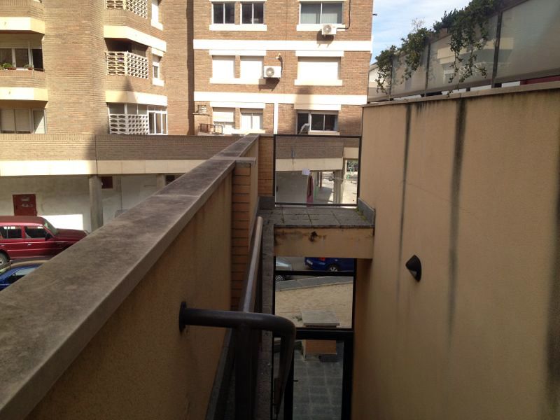 Reparación separador terraza 