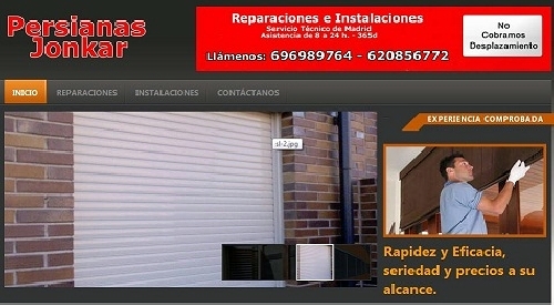 REPARACIONES INSTALACIONES DE PERSIANAS