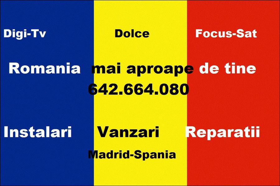 REPARATII DIGI TV MONTARE ANTENA PARABOLICA DOLCE
