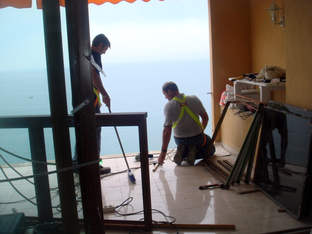 REPLANTEO BARANDILLA PVC