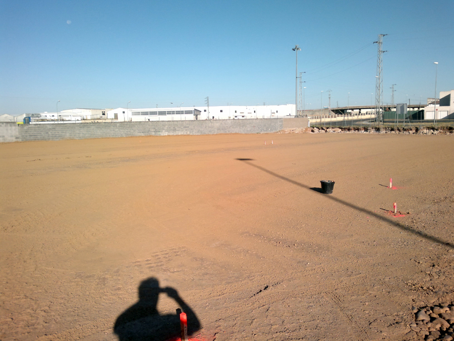 REPLANTEO ESTACION DE SERVICIO BADAJOZ