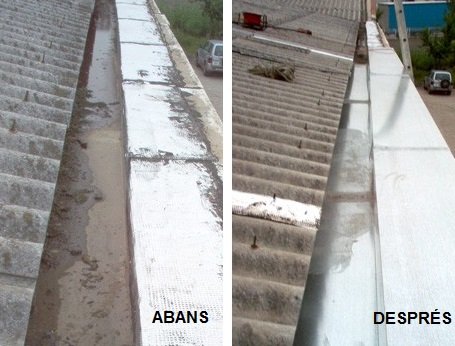 Restauració de canal per xapa