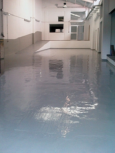 Restauración con pintura epoxi