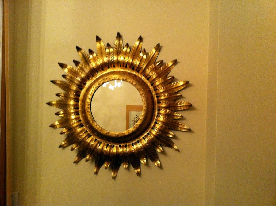 Restauración de espejo antiguo.