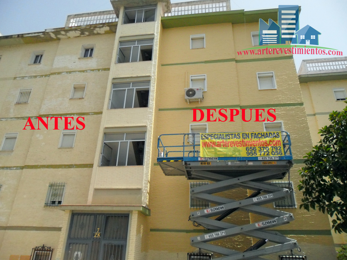RESTAURACION DE FACHADA DE EDIFICIO