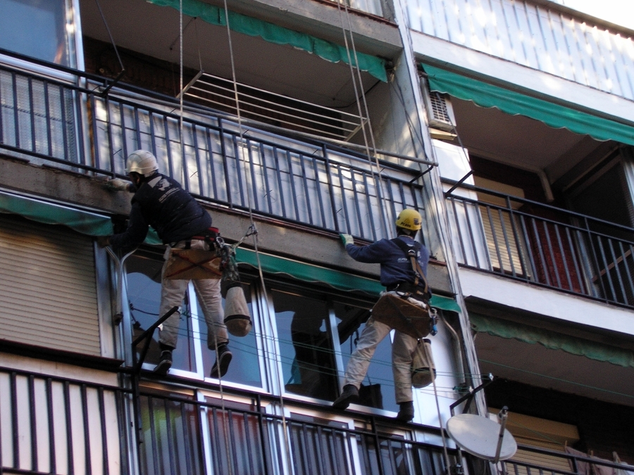 Restauración de fachada madrid