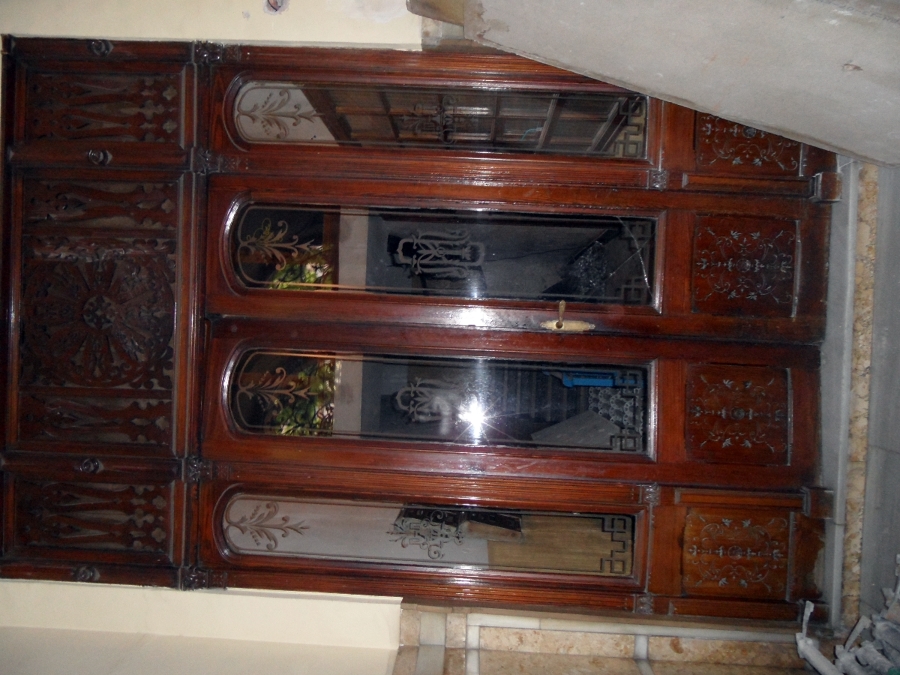 restauración de puerta