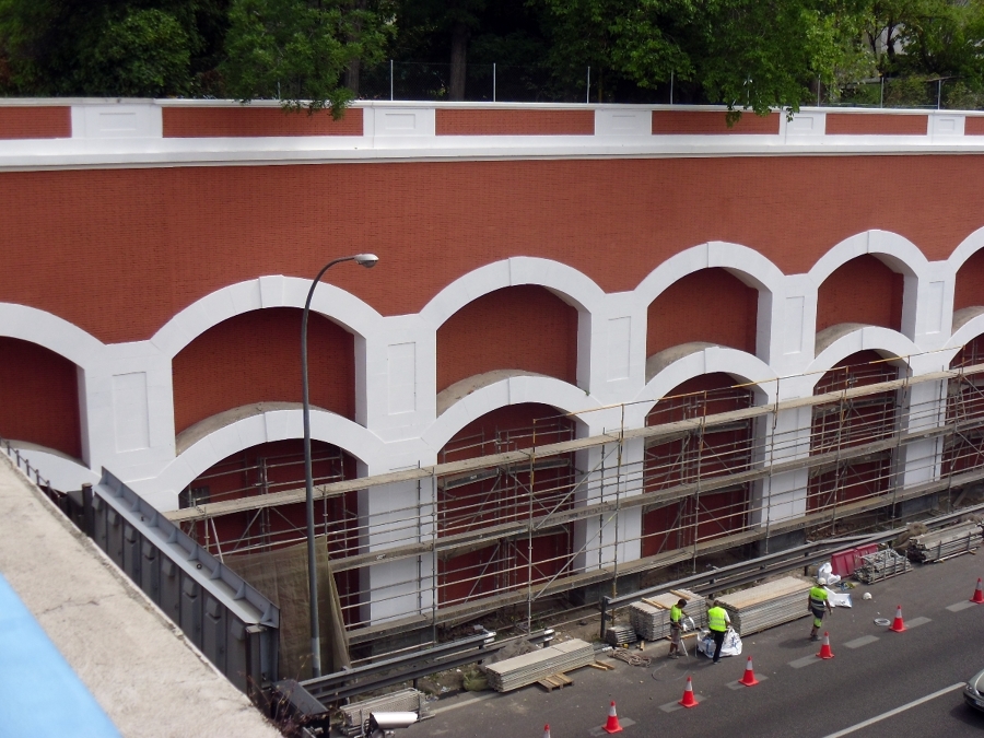 restauración del puente de la CEA