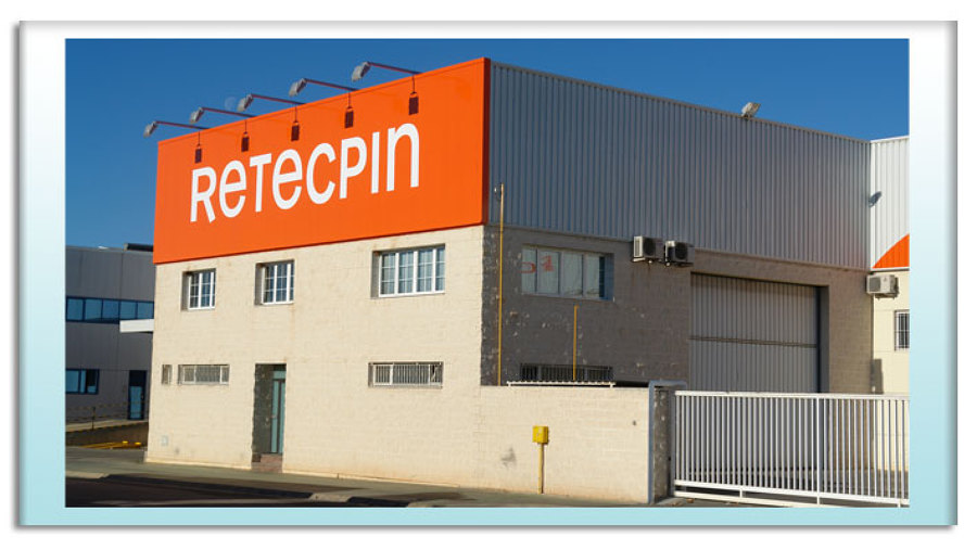 Retecpin diseño y rotulación de fachada