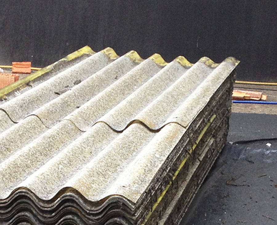 Retirada de uralita – fibrocemento.