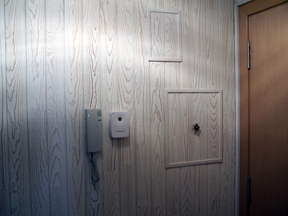 Revestido en recibidor