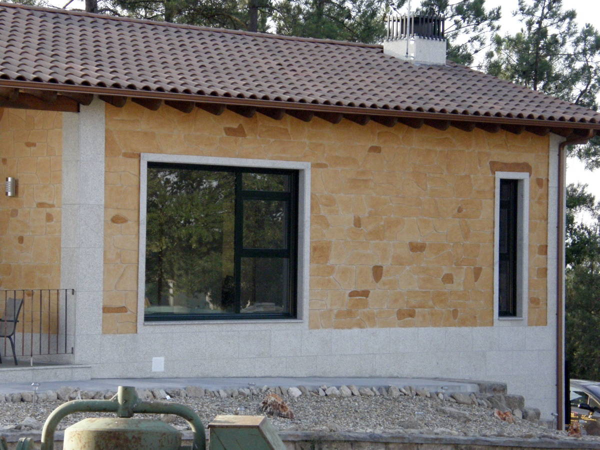 revestimiento con monocapa impreso