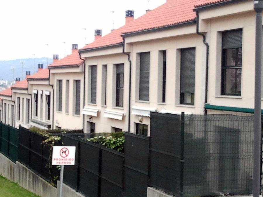 revestimiento con monocapa urbanizacion de chalet en Ourense
