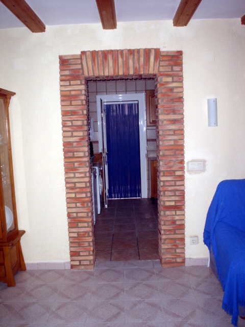 revestimiento  en puerta