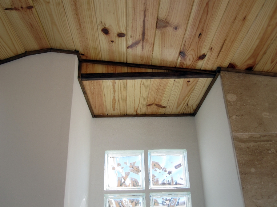 revestimiento techo madera
