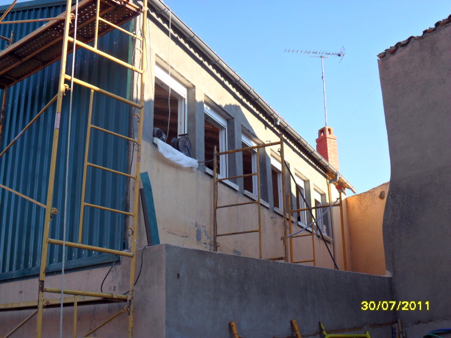 revestimiento y cubrir terraza