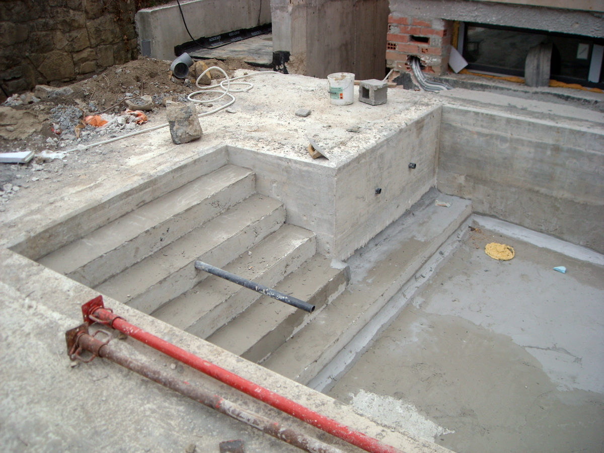 Revestimientos con mosaico (antes)