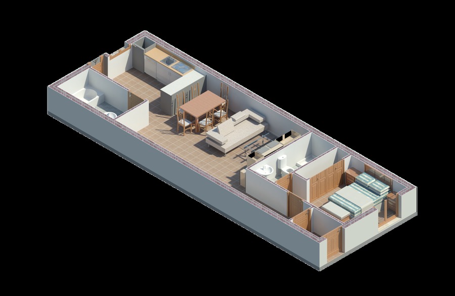 Proyecto de Vivienda Unifamiliar entre medianeras