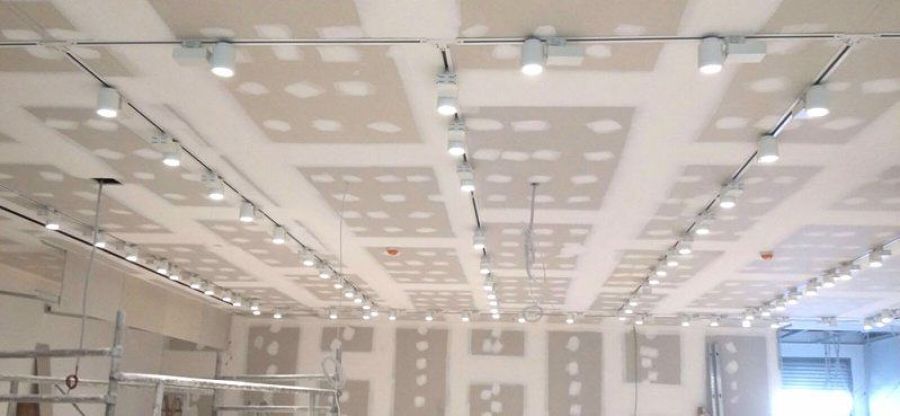 Pladur en local comercial