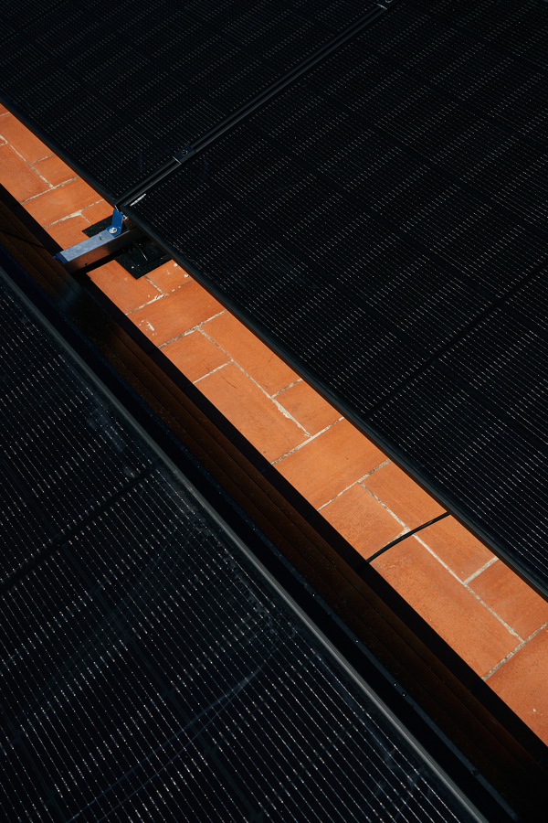 Detalle paneles solares
