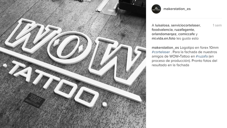 Rótulo Corte Láser