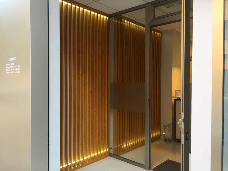 Listones de madera.