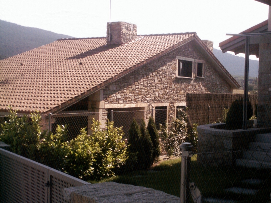 chalet de piedra