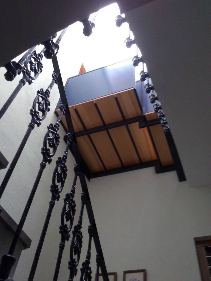 ampliación escalera comunidad