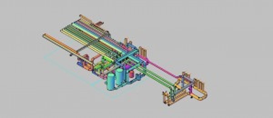 SALA DE CALDERAS EN 3D