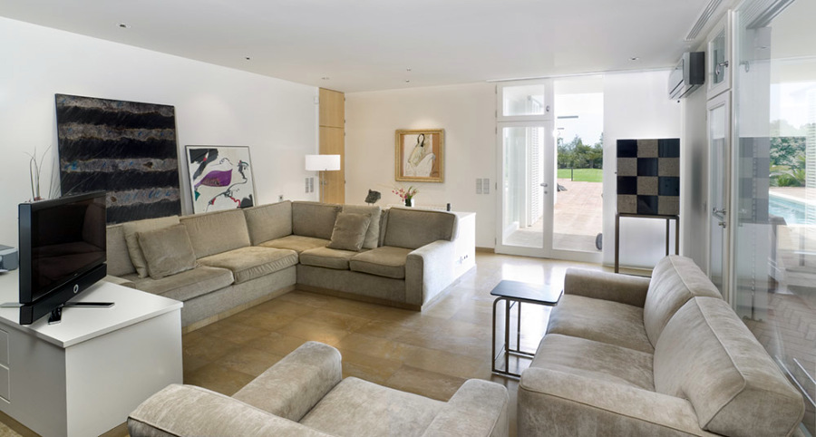 Sala de estar casa Coderch