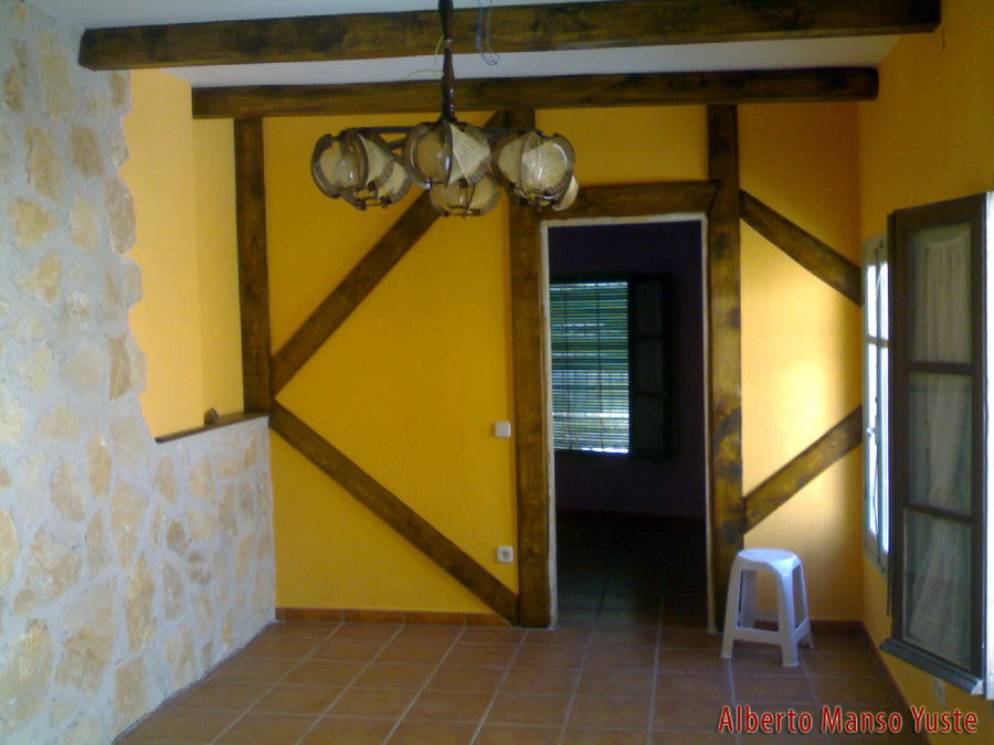 Sala de estar reformada