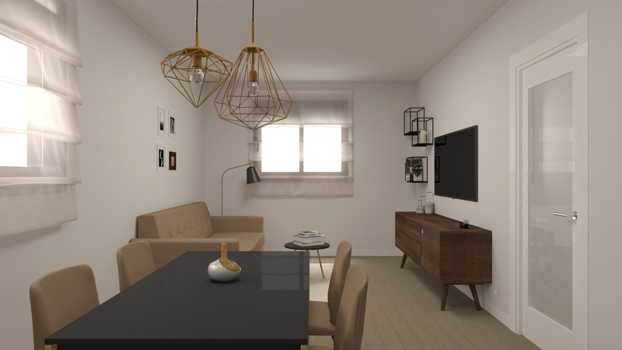 Infografías acabados interiores