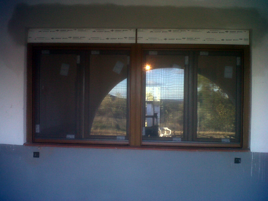 Salón vista exterior con mosquitera