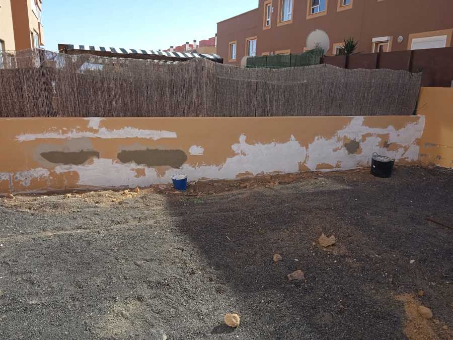 arreglo de paredes, exterior