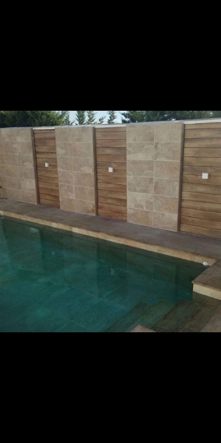 Piscina de 5X3 porcelanico